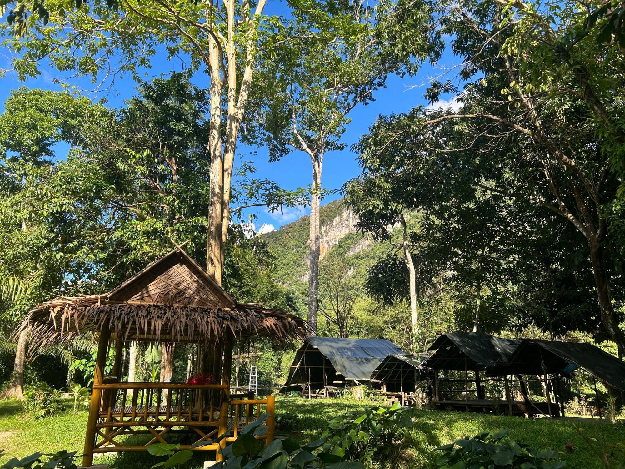 Отель Khaosok August Freedom Camp Khao Sok National Park Экстерьер фото